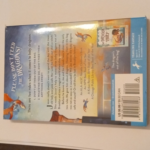 Dragons in a bag ~ Zetta Elliott - Picture 2 of 3